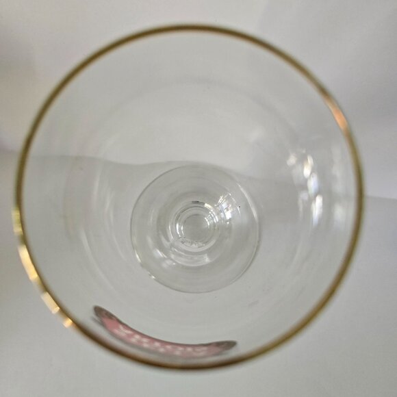Stella Artois Gold Rimmed Beer Glass 330ml Clear With Embossed Stem - Picture 7 of 16
